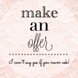 Like something? Make me an offer! ☺️